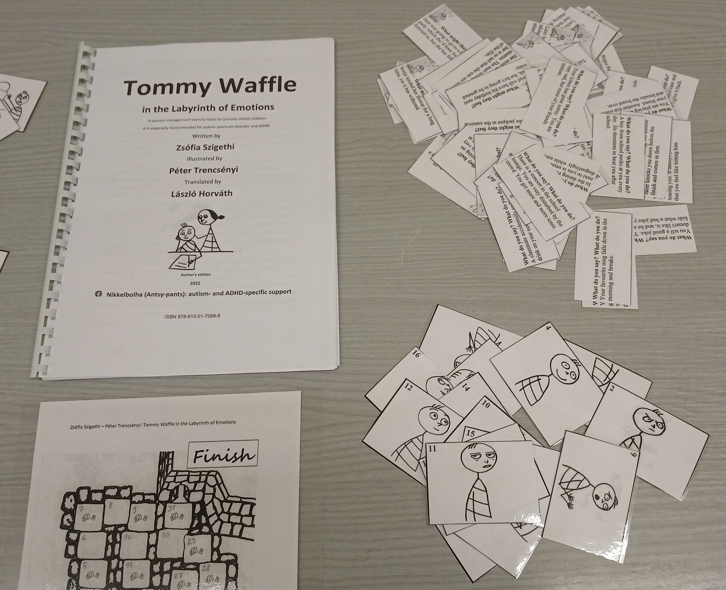 Tommy Waffle in the Labyrinth of Emotions Online issue