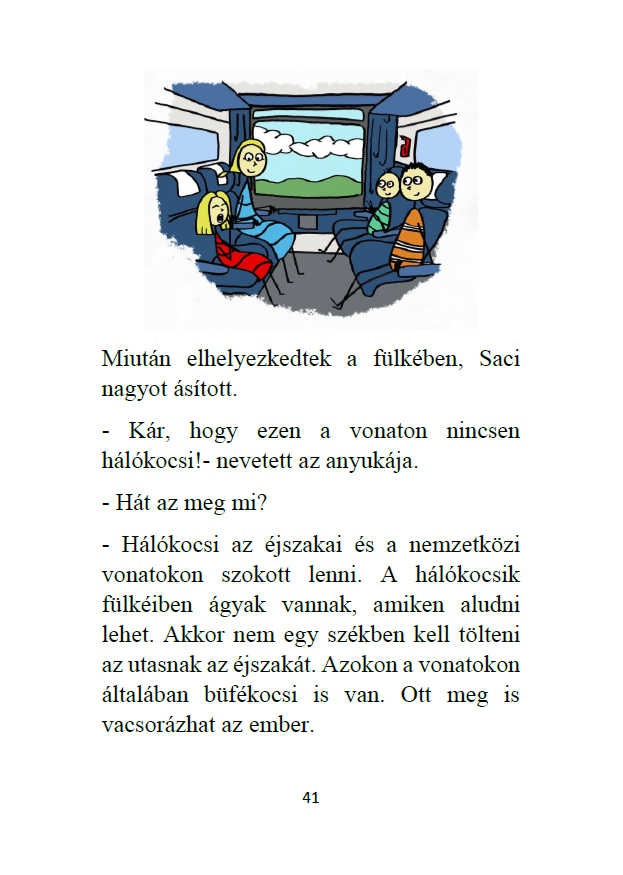 VONATON A KIFLI CSALÁD NYOMTATOTT
