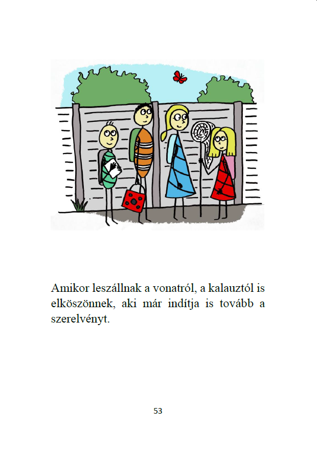 VONATON A KIFLI CSALÁD NYOMTATOTT