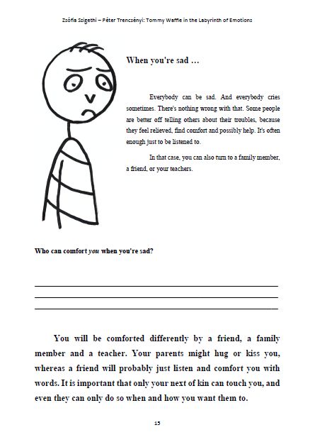 Tommy Waffle in the Labyrinth of Emotions Online issue
