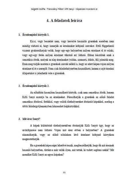 Kifli Sanyi Képekben mondom el Online kiadvány