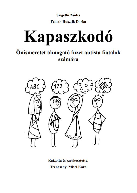 Kapaszkodó Önismeretet támogató füzet autista fiatalok számára